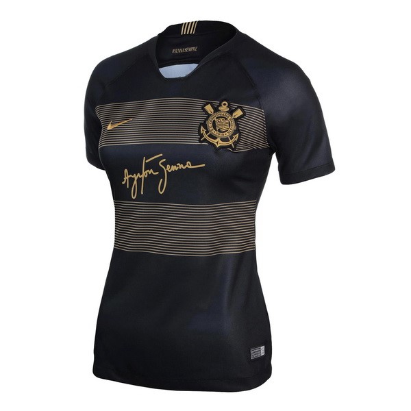 Camiseta Corinthians Paulista 3ª Mujer 2018/19 Negro